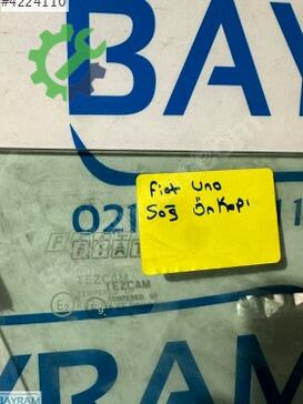 Fiat Uno Sağ Ön Kapı Camı çıkma parça