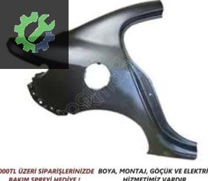 Renault Fluence Arka Çamurluk çıkma parça
