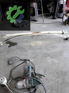 Ford connect 03/12 model sol, sağ arka sustalar çikma orjinal