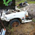 FORD ESCORT 95 MODEL ÜSTÜ SOL ÖN ŞASELER ÇAMURLUKLARI ÜZERİNDE
