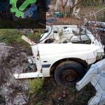 FORD ESCORT 95 MODEL ÜSTÜ SOL ÖN ŞASELER ÇAMURLUKLARI ÜZERİNDE