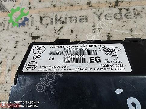 Ford Fiesta Kontrol Paneli çıkma parça