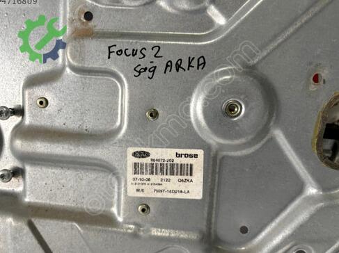 Ford Focus Sağ Arka Kapı çıkma parça