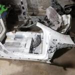 Ford Focus 3 Sağ Ön Çeyrek Kılıç Sacı ve Orta Direk M