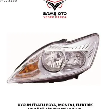 2008 Ford Focus Sol Ön Far Çıkma Parça İstanbul