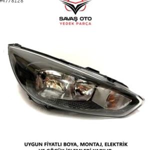 FORD FOCUS ÖN FAR MOTORLU SİYAH SAĞ SOL 2013 VE ÜZERİ / TAİWAN