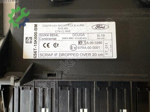 Ford Fusion Beyin 5WS40633A çıkma parça