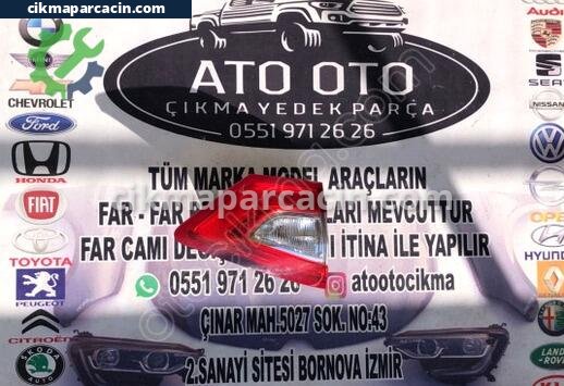 Ford Mondeo Sol İç Stop çıkma parça