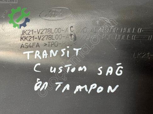 Ford Tourneo Custom Ön Tampon çıkma parça