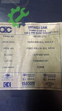 Ford Transit Sağ Yan Cam çıkma parça