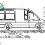 Ford Transit Sağ Yan Cam Çıkma