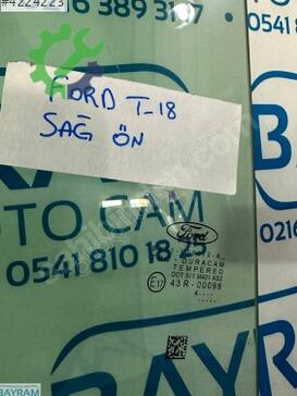 Ford Transit Sağ Kapı Camı çıkma parça