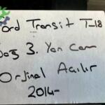 Ford Transit Sağ Yan Cam Çıkma