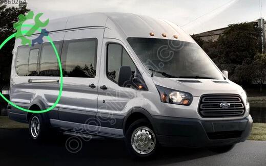 Ford Transit Sol Yan Cam çıkma parça