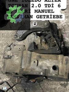 GNE TOLEDO ALTEA TOURAN 2.0 TDİ 6 İLERİ MANUEL ŞANZIMAN GETRİEBE