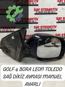 GOLF 4 BORA LEON TOLEDO SAĞ DİKİZ AYNASI MANUEL AYARLI
