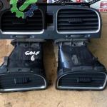 Golf 6 kalorifer ızgarası hava menfezi 5K0819728N