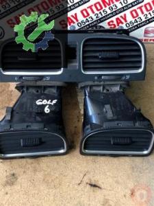 Golf 6 kalorifer ızgarası hava menfezi 5K0819728N