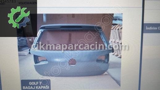 Volkswagen Golf Bagaj Kapağı çıkma parça