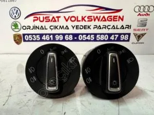 GOLF 7 ÇIKMA ORJİNAL FAR AÇMA DÜĞMESİ KROMLU 5G0 941 431