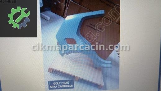 Volkswagen Golf Arka Çamurluk çıkma parça