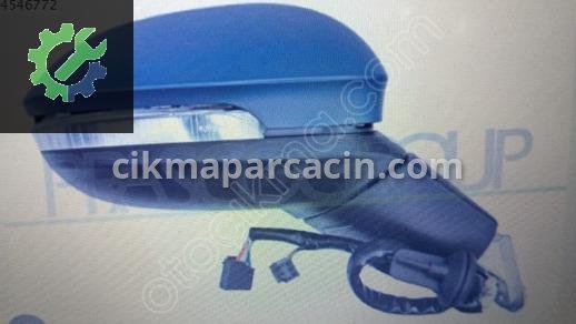 Volkswagen Golf Sağ Dış Ayna çıkma parça