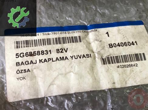 Golf arka pandizot bağlantı ayağı braket 5G685883182V