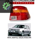 GOLF ARKA SARI-KIRMIZI STOP SAĞ SOL 1998 VE ÜZERİ / KAMPANYA