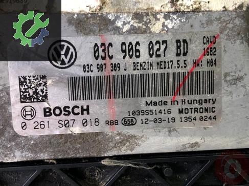 2022 Volkswagen Golf Motor Beyni Çıkma Parça Kayseri