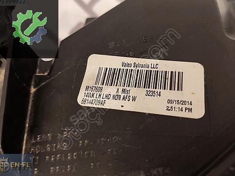 Jeep Grand Cherokee Sol Ön Far 68144709AF çıkma parça