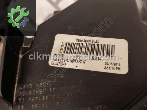 Jeep Cherokee Sol Ön Far 68144709AF çıkma parça