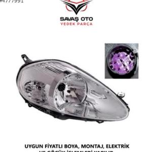 GRANDE PUNTO ÖN FAR MOT. KROM MOR SOKETLİ SAĞ SOL 2008 2009TAİWAN