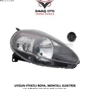 GRANDE PUNTO ÖN FAR MOTORLU KOYU GRİ SAĞ SOL 2008 2009 / TAİWAN