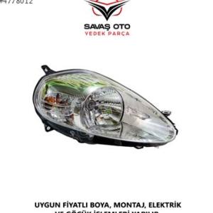 GRANDE PUNTO ÖN FAR MOTORLU KROM.SAĞ SOL 2006 2007 2008 / TAİWAN