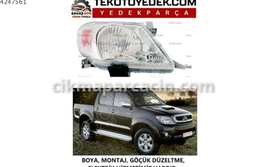 Toyota Hilux Sağ Ön Far çıkma parça