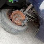 Honda Accord sol arka taşıyıcı çıkma