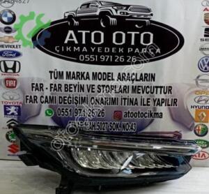 Honda City 2004-2023 Çıkma Sağ Far
