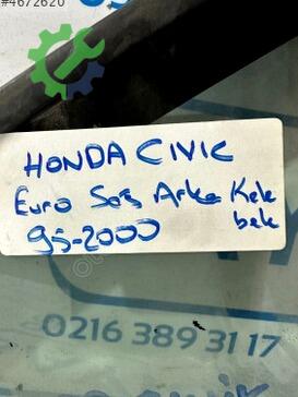 Honda Civic Sağ Arka Kelebek Camı çıkma parça