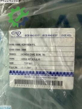 Honda Civic Arka Kapı Camı çıkma parça