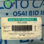 Çıkma Honda Civic Sol Ön Kapı Camı 1996-97