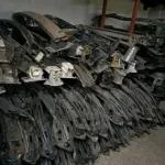 HONDA CİVİC ÖN TAMPON DEMİRLERİ 2016-2021 ÇIKMA PARÇA ORJİNA