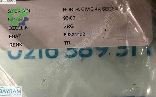 Honda Civic Ön Cam çıkma parça