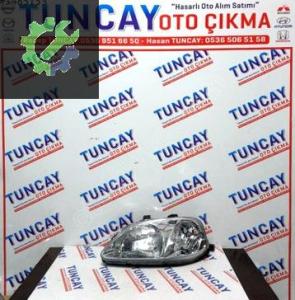 HONDA CİVİC SOL FAR 1999-2000 ÇIKMA PARÇA MAKYAJLI