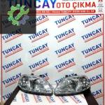 HONDA CİVİC SOL FAR 1999-2000 ÇIKMA PARÇA MAKYAJLI