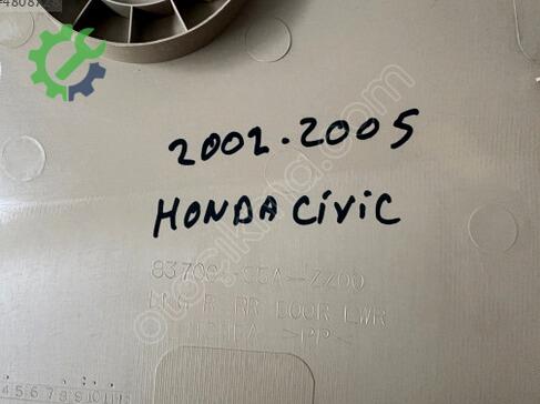 Honda Civic Sağ Arka Kapı çıkma parça
