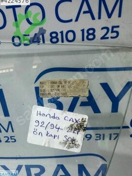 Honda CRX Oto Cam çıkma parça