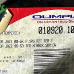 Honda Jazz Arka Cam Çıkma