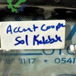 Çıkma Hyundai Accent Sol Arka Kelebek Camı