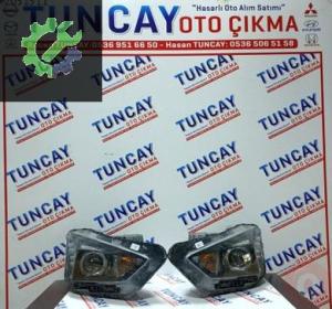 HYUNDAİ BAYON SAĞ MERCEKLİ FAR 2021-2023 ÇIKMA PARÇA ORJİNAL