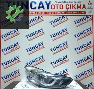 Hyundai Elantra Sağ Ön Far 2011-2013 çıkma parça